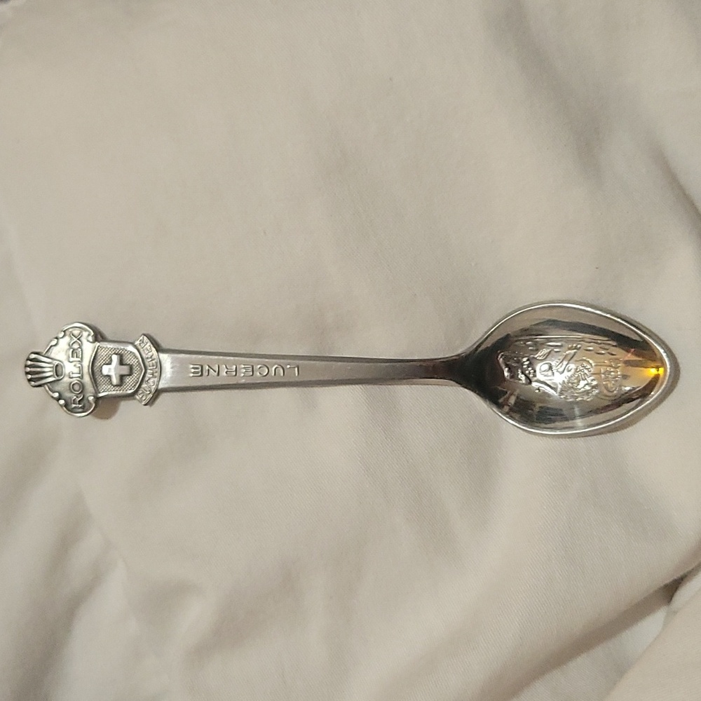 - Rolex collector baby spoon